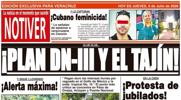 LA PORTADA - JUEVES 9 DE JULIO 2026