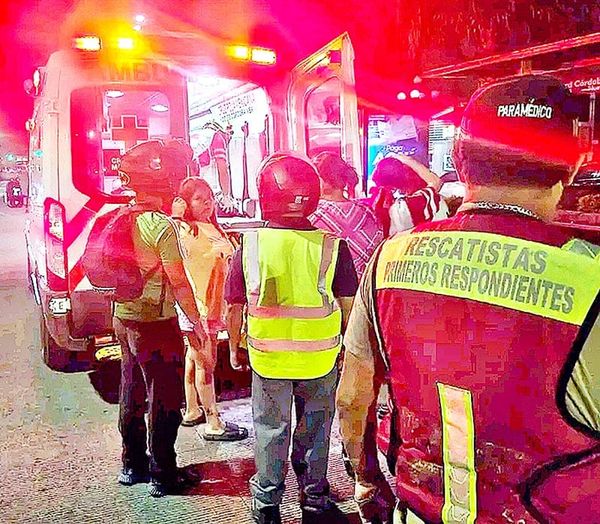 ¡BIKER VOLÓ POR TOPE CUANDO FESTEJABA EL TRIUNFO DEL TRI!