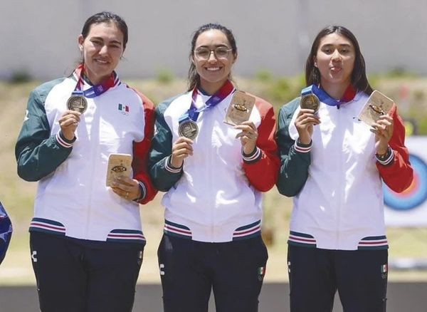 ¡LOGRAN MEXICANAS MEDALLA DE ORO EN TIRO CON ARCO!