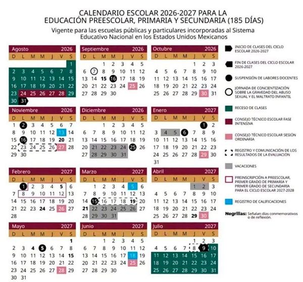 ¡YA HAY FECHA PARA LAS CLASES! - *El 31 de agosto como inicio del ciclo escolar 2026-2027