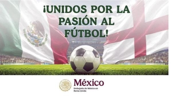 ¡PRENDE FOCOS ROJOS LA EMBAJADA DE EU! - POR EL JUEGO MEXICO-INGLATERRA