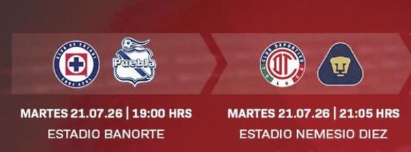 ¡CRUZ AZUL RECIBE A PUEBLA EN EL BANORTE!