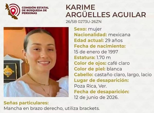 ¡UN MES DE DESAPARECIDA EX TITULAR DE HACIENDA DEL ESTADO!