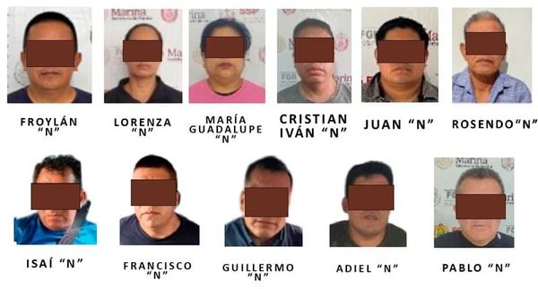 ¡CAPTURAN A ONCE POLICÍAS POR DESAPARICIÓN FORZADA DE PERSONAS!