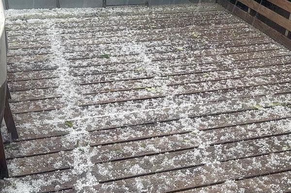 ¡AZOTAN LLUVIAS Y GRANIZO A CDMX!