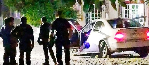 ¡ACRIBILLAN A TAXISTA Y SU PERRO PITBULL EN PAPANTLA!