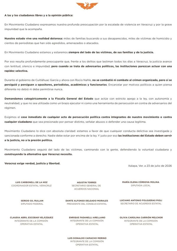 ¡QUE PAREN! - MOVIMIENTO CIUDADANO