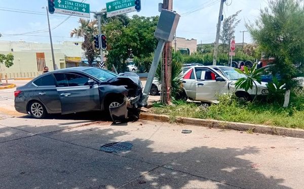¡CINCO HERIDOS POR ‘TORTAZO’ EN COATZA!