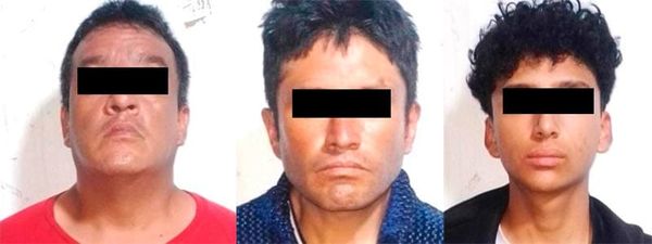 ¡METEN AL “TAMBO” A TRÍO DE DELINCUENTES!