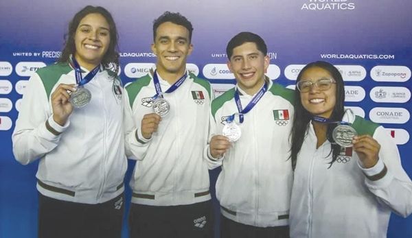 ¡OBTIENE MÉXICO PLATA EN COPA MÉXICO DE CLAVADOS!