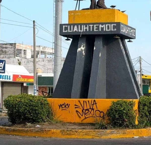 ¡LA DEJAN VANDALIZADA!