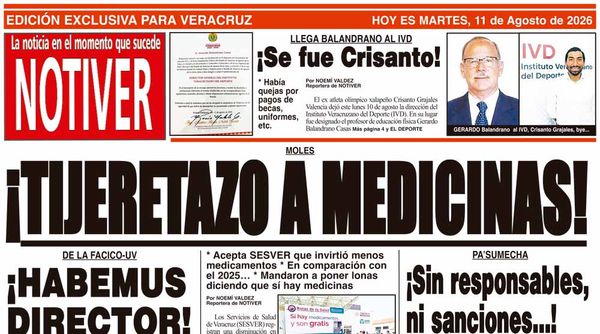 LA PORTADA - MARTES 11 DE AGOSTO 2026