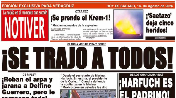 LA PORTADA - SÁBADO 1 DE AGOSTO 2026