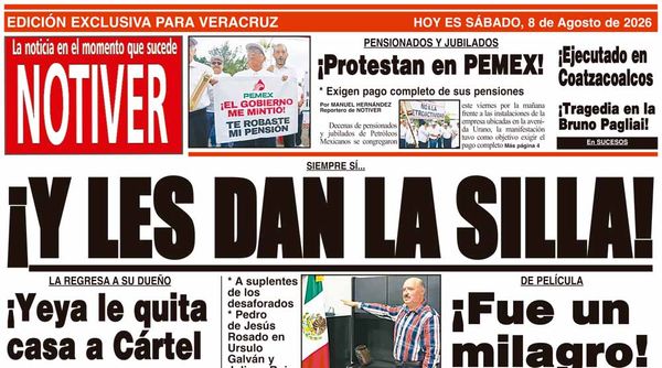 LA PORTADA - SÁBADO 8 DE AGOSTO 2026