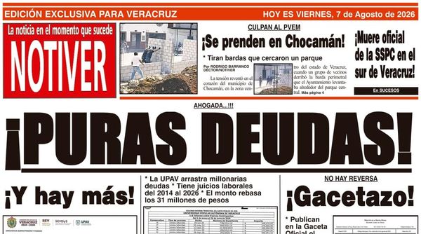 LA PORTADA - VIERNES 7 DE AGOSTO 2026
