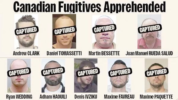 ¡CANADÁ DESTACA DETENCIÓN EN MÉXICO DE FUGITIVOS!