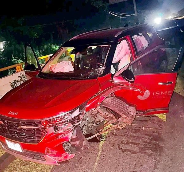 ¡SE PEGAN TRANCAZO EN EL PUENTE DE PASO DEL TORO!