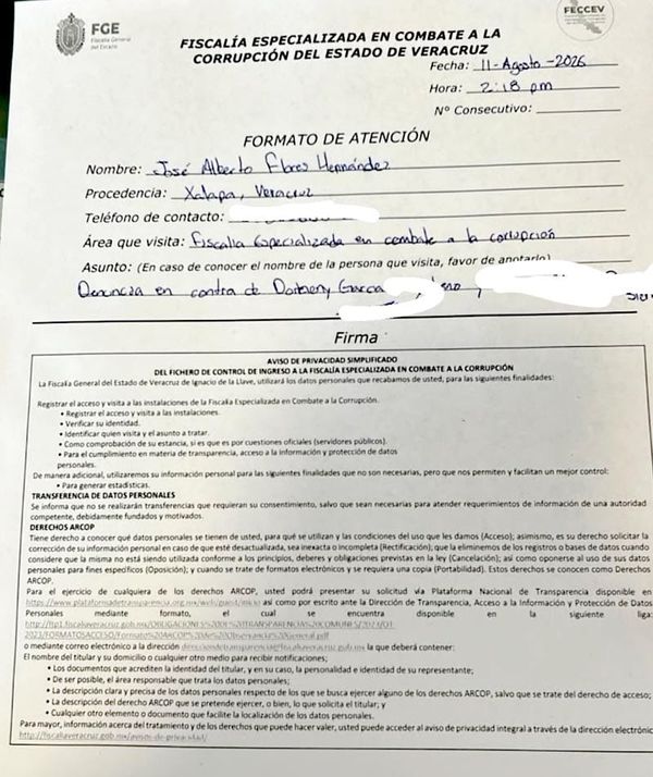 ¡YA HAY CARPETA! - CONTRA DORHENY
