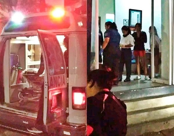 ¡PAREJA CON BEBÉ EMBESTIDOS POR CAMIONETA EN CHACHALACAS!