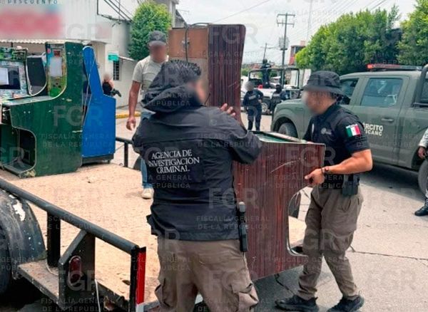 ¡FGR ASEGURÓ 36 MINI CASINOS EN TRES CATEOS!