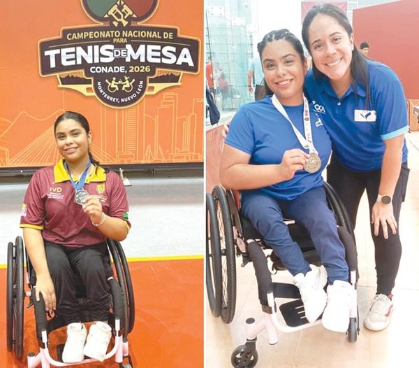 ¡LIA PORTILLA SÁNCHEZ BRILLA EN NACIONAL PARA TENIS DE MESA! - CON DOS MEDALLAS