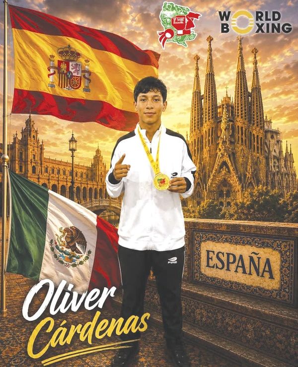 ¡OLIVER CÁRDENAS REPRESENTARÁ ORGULLOSO A MÉXICO EN ESPAÑA!