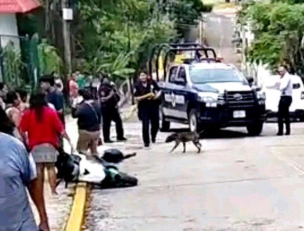 ¡EJECUTAN A MOTOCICLISTA!