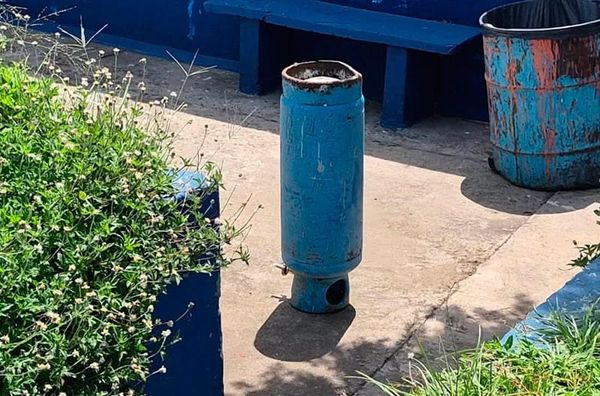 ¡EXPLOTÓ CILINDRO DE 20 KG EN LA ESTACIÓN DE GAS!