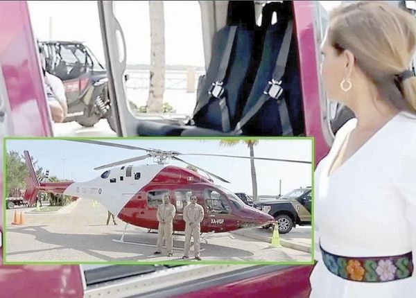 ¡PAGA 3.5 VECES MÁS POR HELICÓPTERO GOBIERNO DE QR!