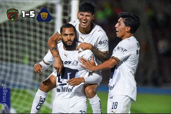 ¡PUMAS RUGE CON AUTORIDAD Y GOLEA A BRAVOS EN JUÁREZ!
