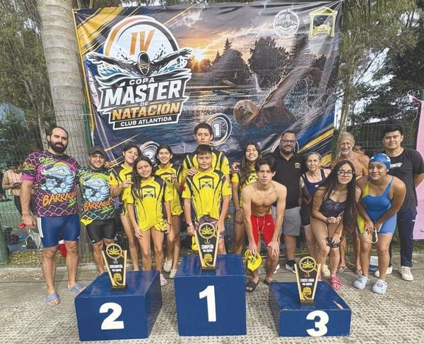 ¡CLUB ATLÁNTIDA, CAMPEÓN DE COPA MÁSTER DE NATACIÓN!