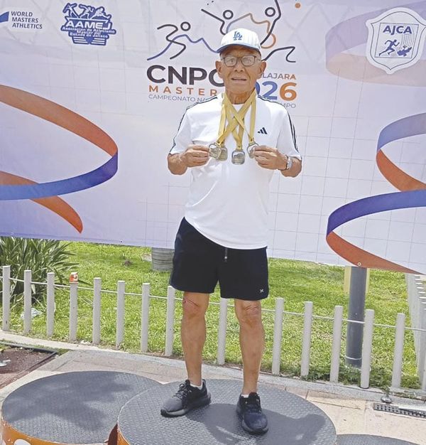 ¡SAÚL “CHARLY” GARCÍA BRILLÓ EN EL NACIONAL DE ATLETISMO!