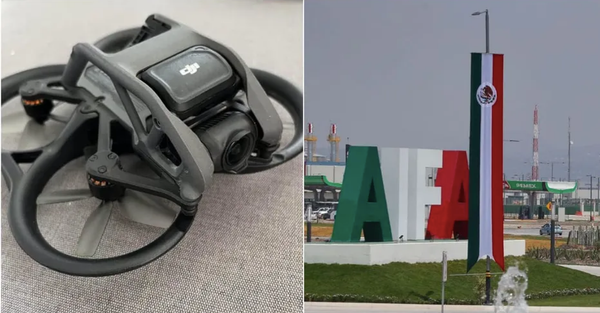 ¡ROBAN 348 EQUIPOS DJI TRAS SALIR DEL AIFA; LA EMPRESA ALERTA QUE NO PODRÁN ACTIVARSE!