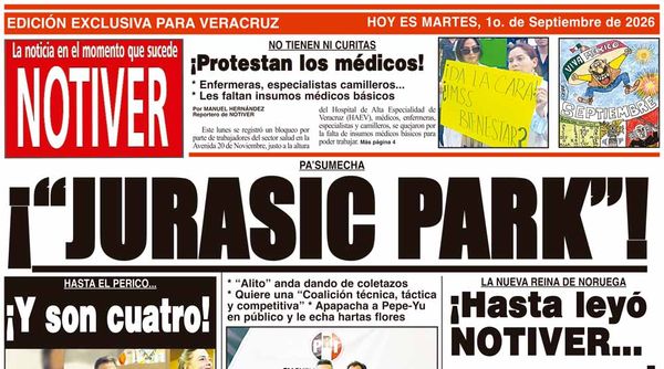 LA PORTADA - MARTES 1 DE SEPTIEMBRE 2026