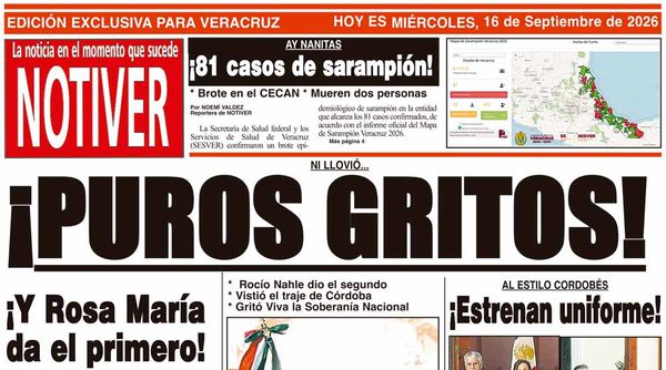 LA PORTADA - MIÉRCOLES 16 DE SEPTIEMBRE 2026