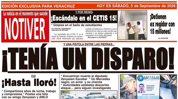 LA PORTADA - SÁBADO 5 DE SEPTIEMBRE 2026