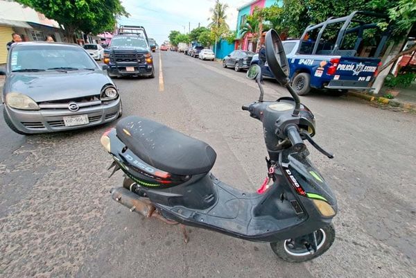 ¡COLISIONA CON MOTO EN RÍO MEDIO!