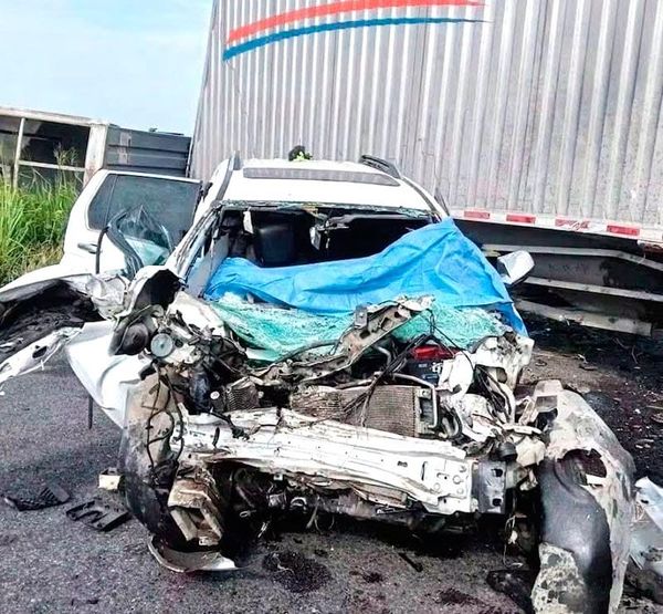¡CARRETERAZO: 4 MUERTOS! - ENCONTRONAZO EN LA AUTOPISTA LA TINAJA-COSAMALOAPAN
