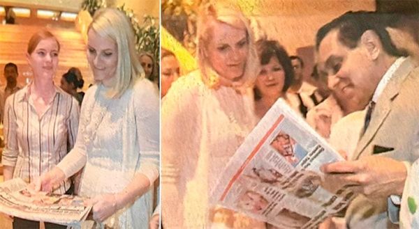 ¡HASTA LEYÓ NOTIVER... EN NORUEGO! - LA NUEVA REINA DE NORUEGA