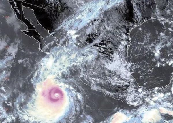 ¡'POLO' ES OTRA VEZ HURACÁN! - PREVÉN IMPACTE EN BCS EL LUNES