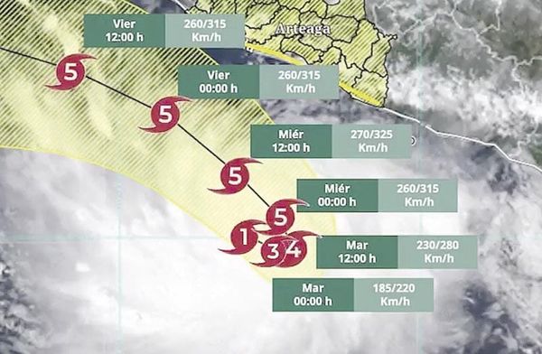 ¡HURACÁN POLO DEJA SIN CLASES A 10 MUNICIPIOS DE MICHOACÁN Y GUERRERO'!