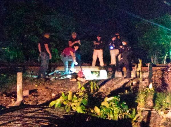 ¡LE QUITAN LA VIDA A HOMBRE EN LAS VÍAS DEL FERROCARRIL!