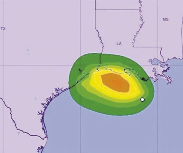 ¡SE FORMA DEPRESIÓN TROPICAL EN COSTAS DE TEXAS!