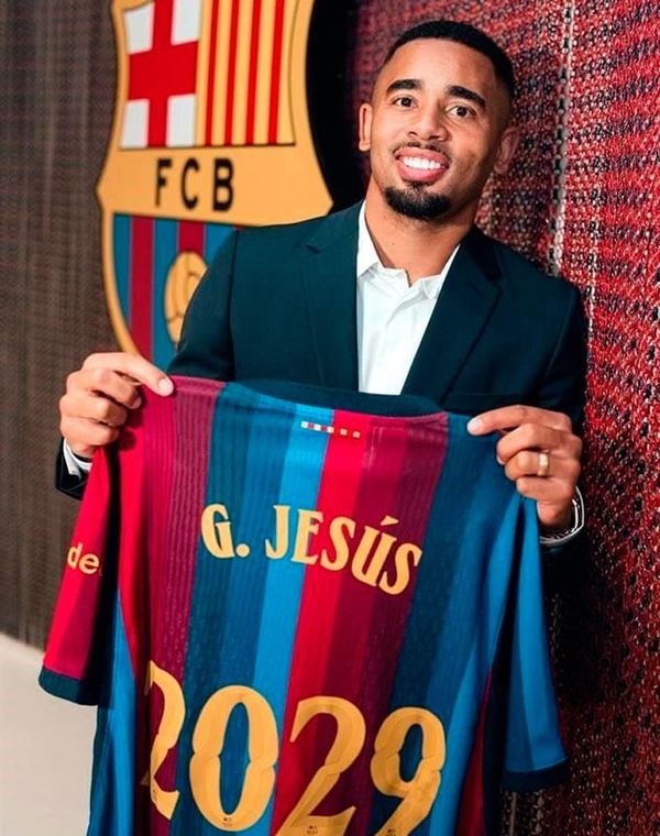¡DELANTERO BRASILEÑO GABRIEL JESUS LLEGA A REFORZAR AL BARSA!