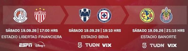 ¡SE JUEGA EL CLÁSICO NACIONAL!
