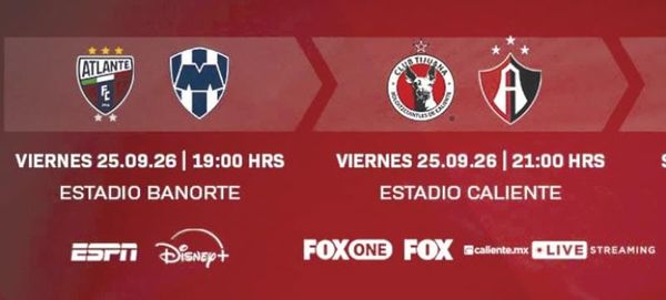 ¡ATLANTE Y RAYADOS ABREN LA JORNADA 10!