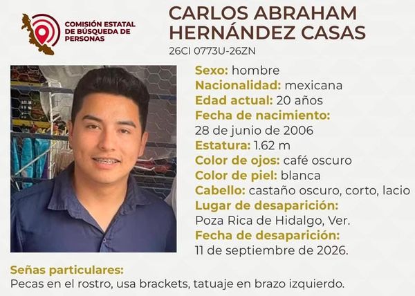 ¡DESAPARECEN TRES HOMBRES EL MISMO DÍA EN POZA RICA!