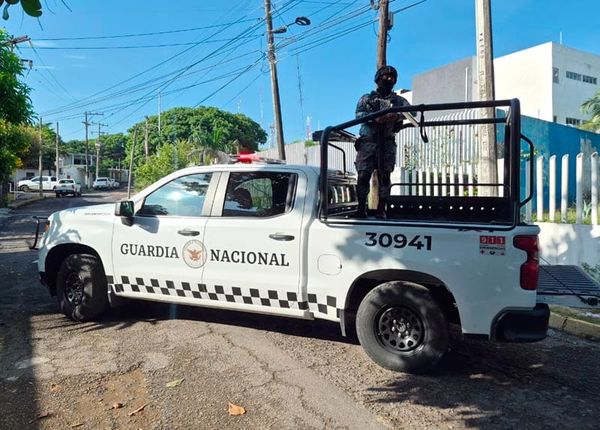 ¡CAOS Y MIEDO POR UN OPERATIVO EN LA COLONIA ORTIZ RUBIO!