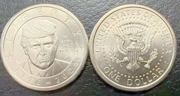 ¡EMITE EU MONEDA DE UN DÓLAR CON LA CARA DE TRUMP!