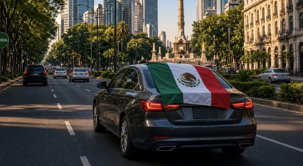 ¡BANDERA DE MÉXICO EN EL AUTO: CUÁNDO PUEDEN MULTARTE Y CUÁNTO PAGARÍAS!